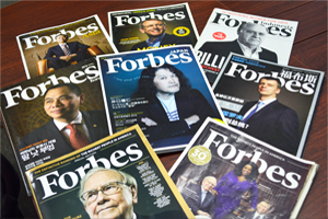 世界有数の経済誌「フォーブス」。世界中のビジネスリーダーから支持されています。