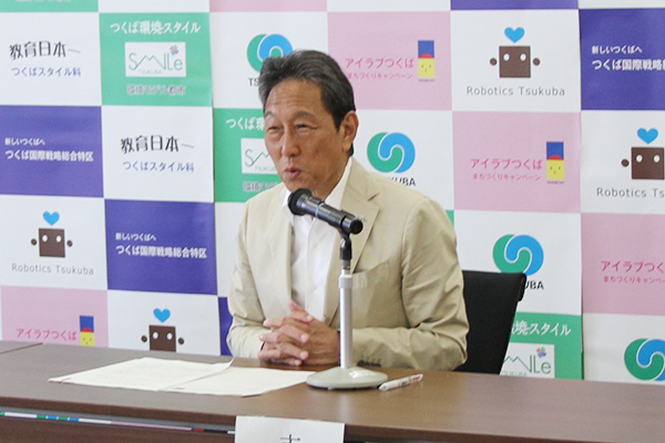 3期目を迎える市原健一市長